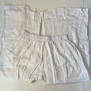 FLOWY EMBROIDERED PANTS